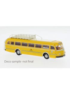   Brekina - Mercedes O 6600 H Überlandbus, 1951, Weinstraßenpost, 1:87