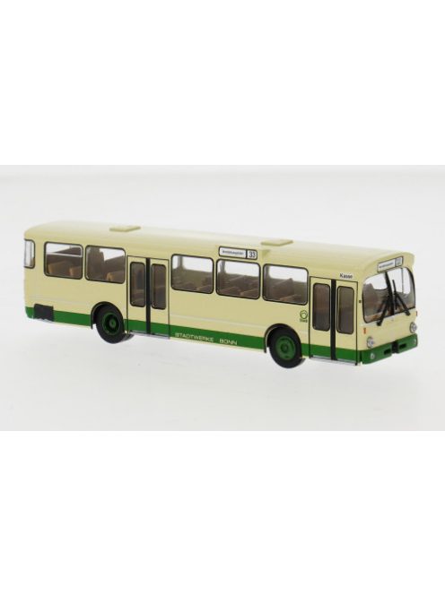 Brekina - Brekina, Mercedes O 305 Stadtbus, 1972, Stadtwerke Bonn, 1:87