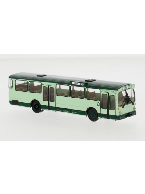 Brekina - Brekina, Mercedes O 305 Stadtbus, 1972, Stadtwerke Bonn, 1:87