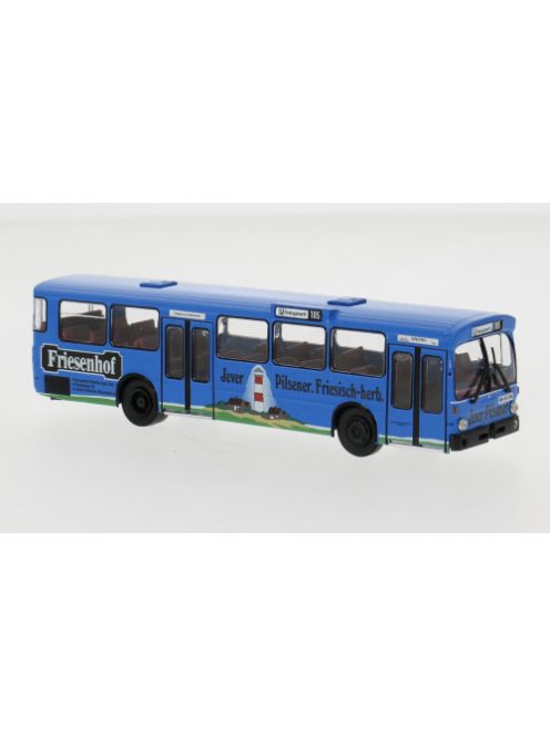 Brekina - Brekina, Mercedes O 305 Stadtbus, 1972, HHA - Friesenhof, 1:87