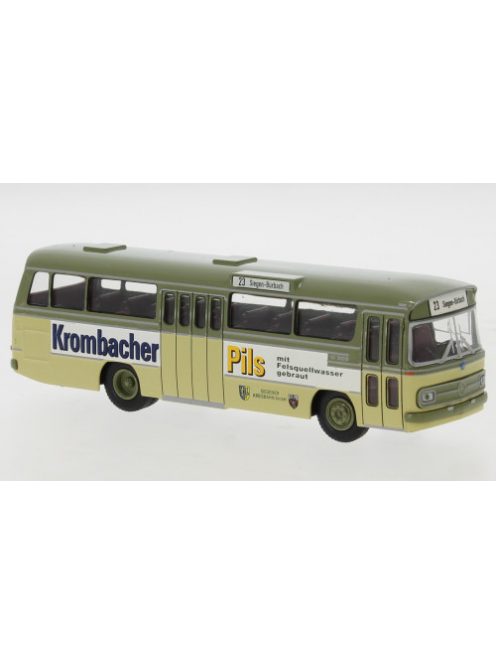 Brekina - Mercedes O 302-11 RStn, 1972, Siegen - Krombacher Pils, 1:87