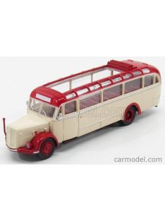 Brekina Plast - Saurer Bt4500 Autobus 1954 Cream Red