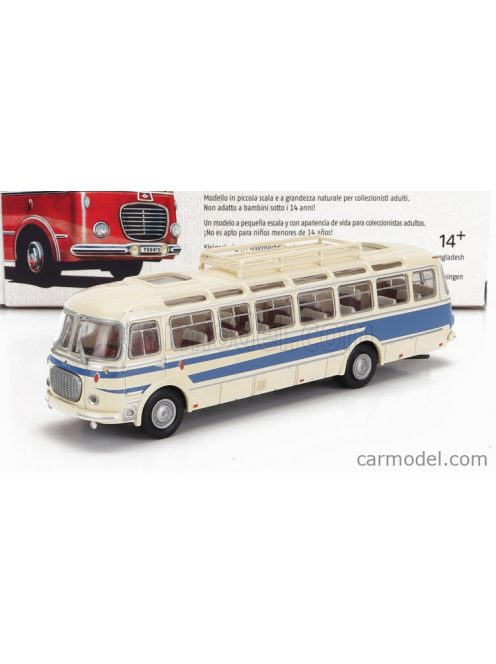 Brekina Plast - Skoda 706 Rto Lux Autobus 1958 Blue White