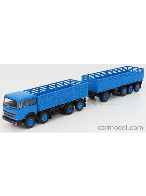 Brekina Plast - Fiat 691 Truck Millepiedi 4-Assi 1961 Blue