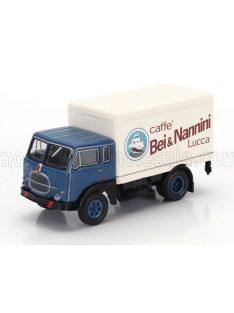   Brekina - FIAT 642 TRUCK CASSONATO CAFFE BEI & NANNINI 1962 BLUE WHITE