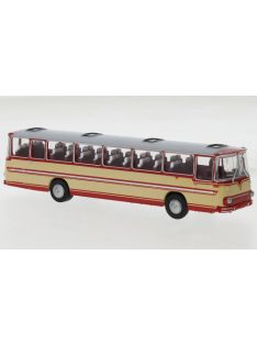 Brekina - Brekina, Fleischer S5, rot/beige, 1973, 1:87