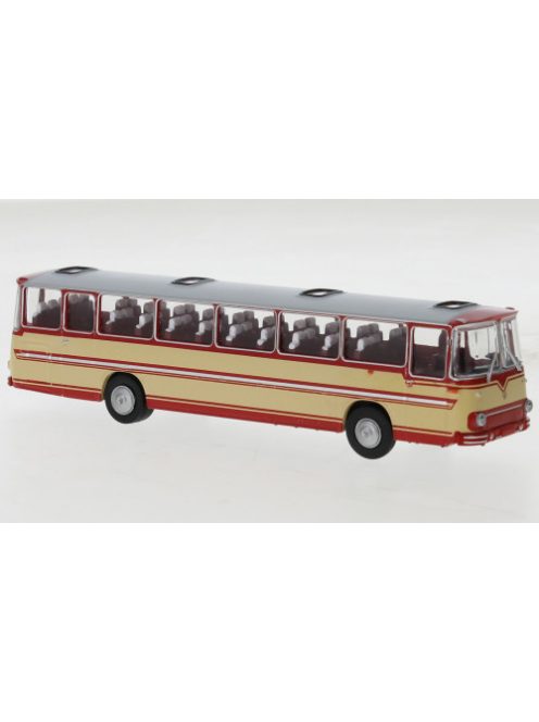 Brekina - Brekina, Fleischer S5, rot/beige, 1973, 1:87