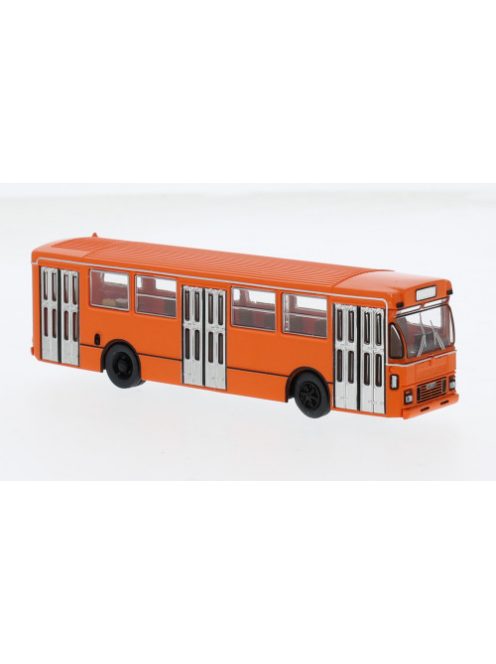 Brekina - Brekina, Fiat 418 AL, orange/silber, 1972, 1:87