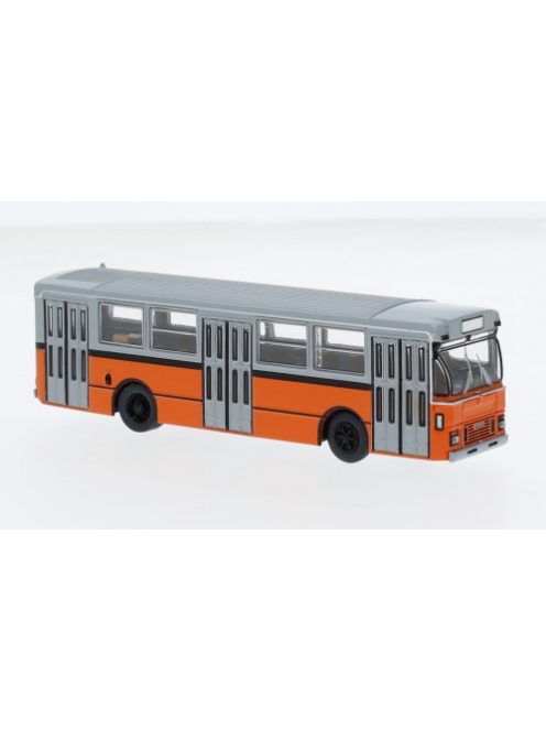 Brekina - Brekina, Fiat 418 AL, grau/orange, 1972, 1:87