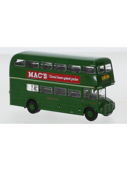 Brekina - Brekina, AEC Routemaster, 1965, London Greenline - Macs Pub, 1:87