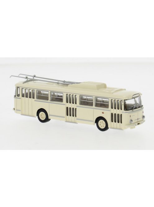 Brekina - Brekina, Skoda 9 Tr, hellbeige, 1962, 1:87