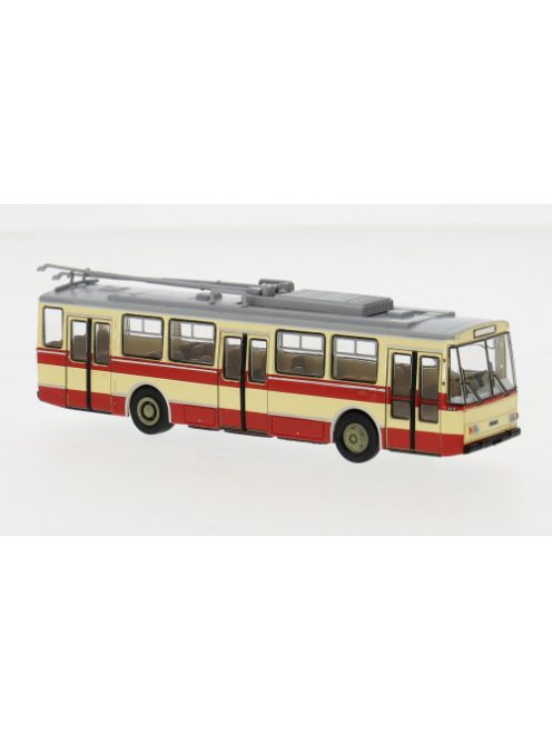 Brekina - Skoda 14 Tr, beige/rot, 1982, 1:87