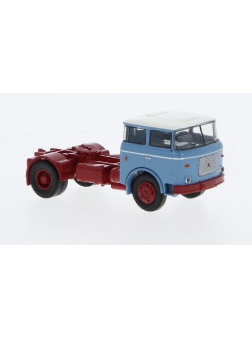 Brekina - LIAZ 706 SZM, blau/dunkelrot, 1976, 1:87