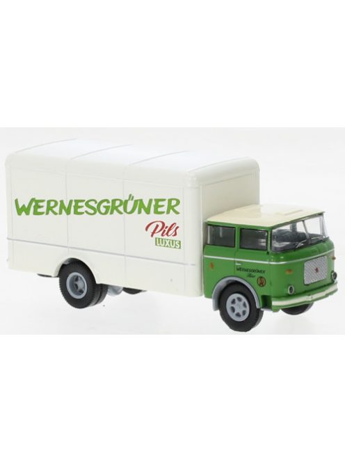 Brekina - Brekina, LIAZ 706 Koffer, 1970, Wernesgrüner, 1:87