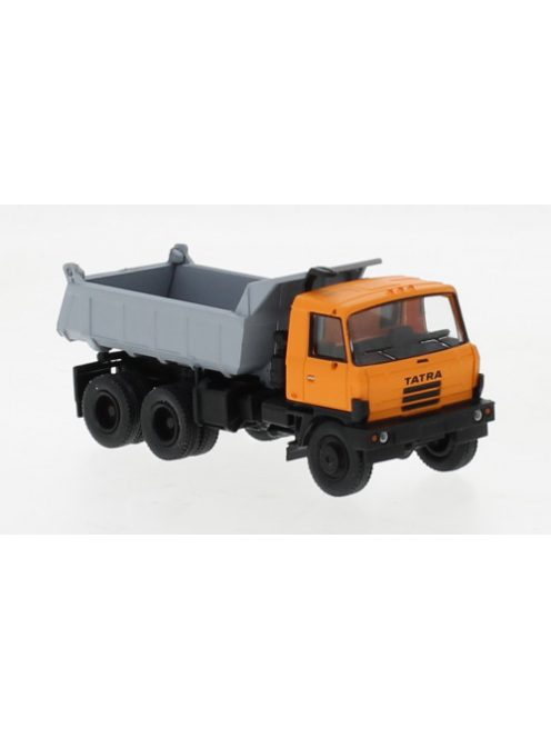 Brekina - Brekina, Tatra 815 Kipper, hellorange/schwarz, 1984, 1:87