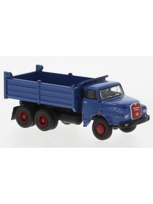 Brekina - MAN 26.280 DHAK, blau/schwarz, 1972, 1:87