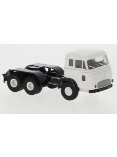   Brekina - Brekina, Magirus Saturn 3achs SZM, weiss/schwarz, 1965, 1:87