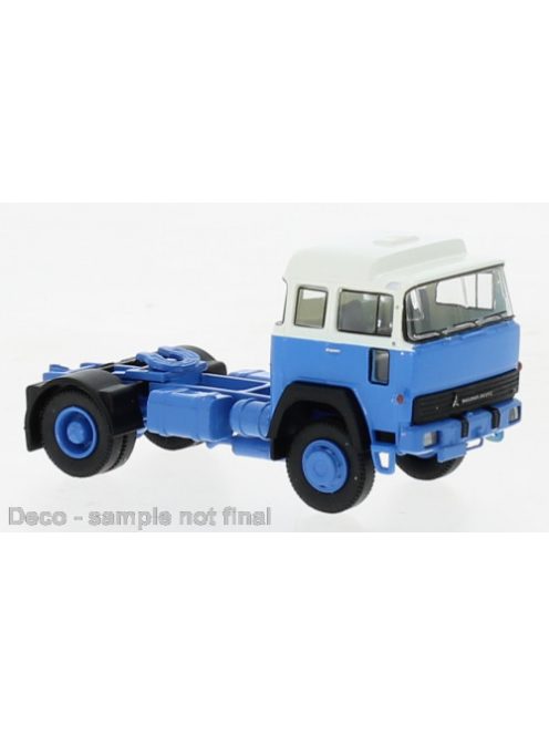 Brekina - Brekina, Magirus 310 D 16 SZM, weiss/blau, 1974, 1:87