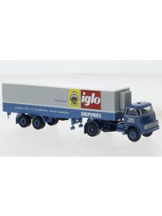   Brekina - Brekina, DAF DO 2000 Kühlkoffer-SZ, 1957, Binfürst - Iglo, 1:87