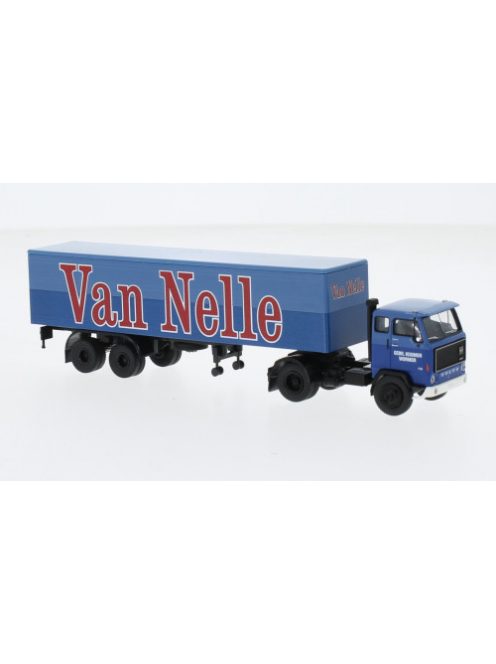 Brekina - Brekina, Volvo F 89 Koffer-SZ, 1972, Van Nelle, 1:87