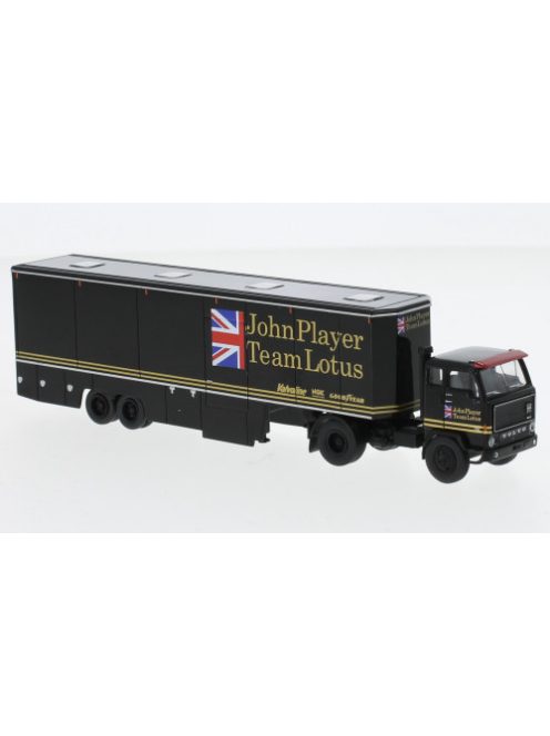 Brekina - Volvo F 89 Renntransport-SZ, 1973, John Player Team Lotus, 1:87