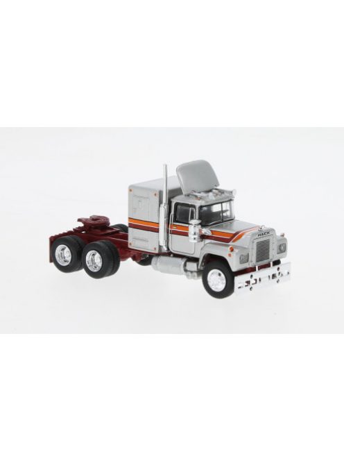 Brekina - Brekina, Mack RS 700, silber/dunkelrot, 1966, 1:87