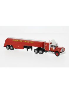   Brekina - Mack RS 700 Tank-SZ, 1966, Florence Vol. Fire Co., 1:87