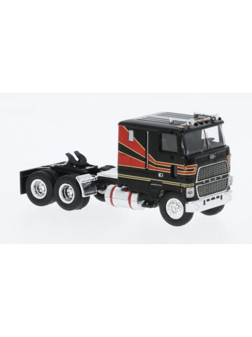 Brekina - Brekina, Ford CLT 9000, schwarz/rot, 1978, 1:87