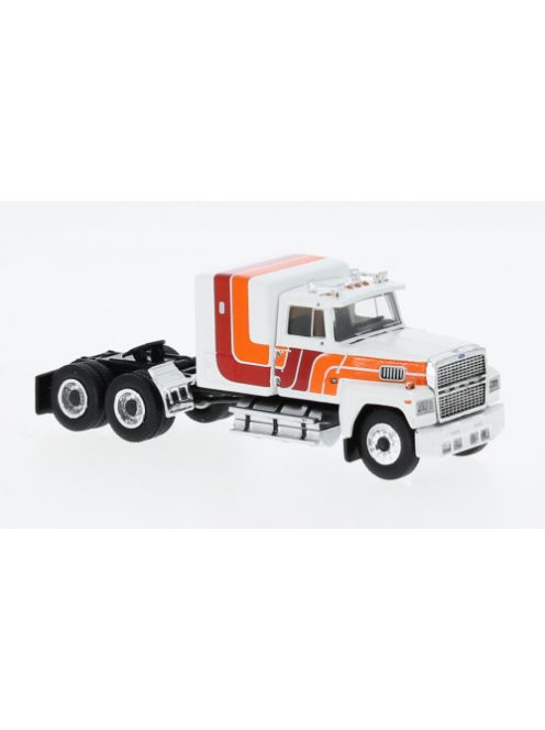 Brekina - Brekina, Ford LTL 9000, weiss/orange, 1978, 1:87