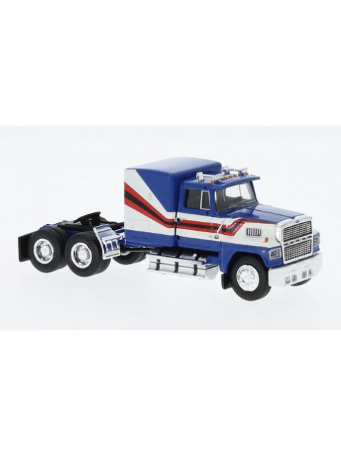 Brekina - Brekina, Ford LTL 9000, blau/weiss, 1978, 1:87