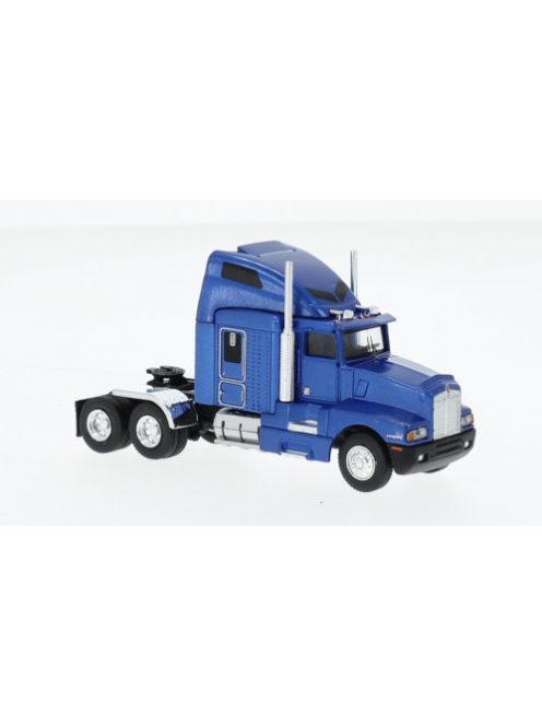 Brekina - Brekina, Kenworth T 600, blau/schwarz, 1984, 1:87