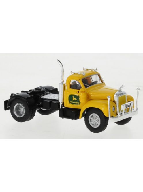 Brekina - Brekina, Mack B 61, gelb, 1953, John Deere, 1:87