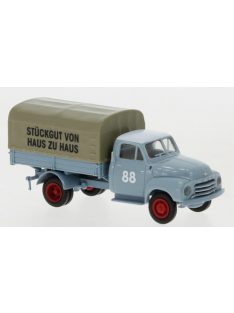   Brekina - Brekina, Opel Blitz PP, 1952, blaugraue Spedition, 1:87