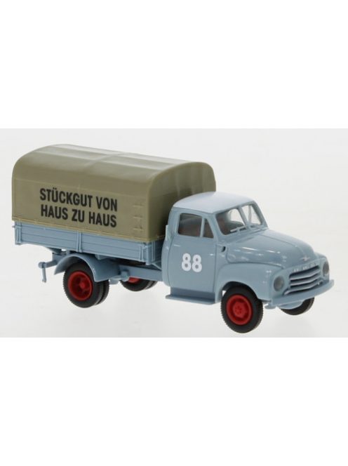 Brekina - Brekina, Opel Blitz PP, 1952, blaugraue Spedition, 1:87