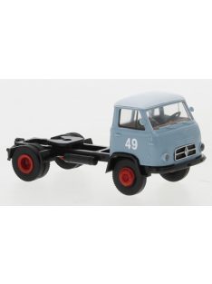   Brekina - Brekina, Borgward B 655 SZM, 1960, blaugraue Spedition, 1:87