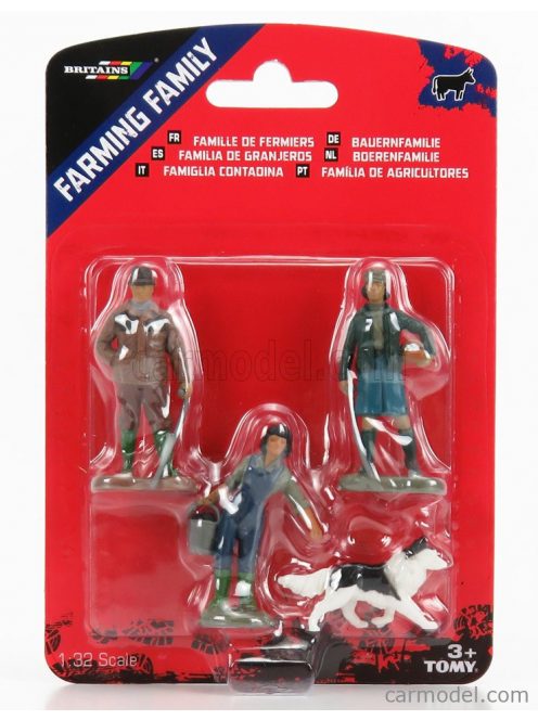 Britains - Accessories Farming Family Figures - Famiglia Contadina Various