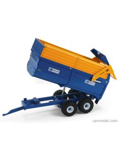   Britains - Kane Silage Trailer 16Tn - Carrello Cassone Ribaltabile Blue Yellow