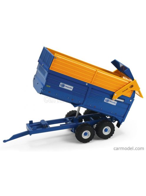 Britains - Kane Silage Trailer 16Tn - Carrello Cassone Ribaltabile Blue Yellow