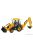 Britains - Jbc 3Cx Ruspa Escavatore Gommata Tractor - Scraper - Excavator Yellow Black