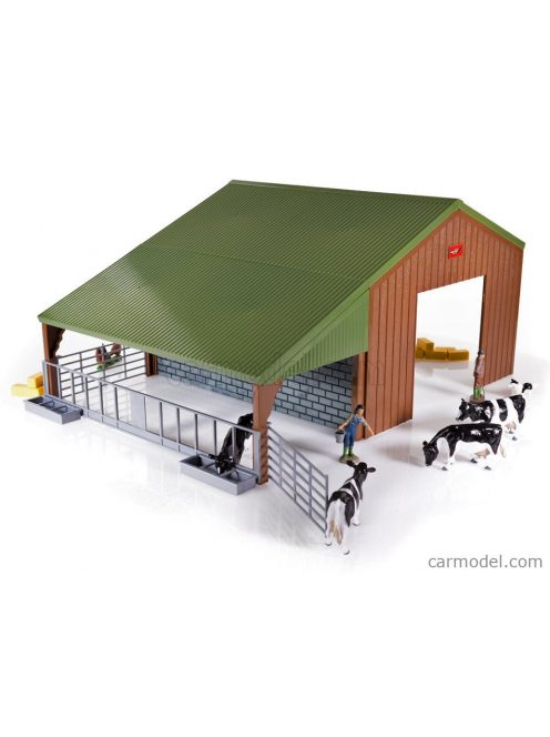 Britains - Accessories Farm Building - Diorama Stalla Con Animali Various