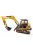 Britains - Jcb 86C-2 Escavatore Cingolato Tractor 2012 - Excavator Yellow Black Mood