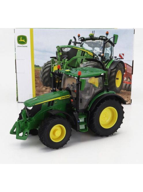 Britains - JOHN DEERE 6R 185 TRACTOR 2022 GREEN YELLOW