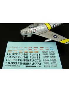 Brengun - F-86F SABRE 335th FIS decal