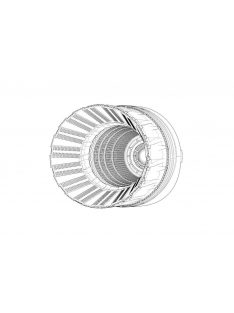   Brengun - F-16C-D block 42-52 P&W F100 engine nozzle (Tamiya)