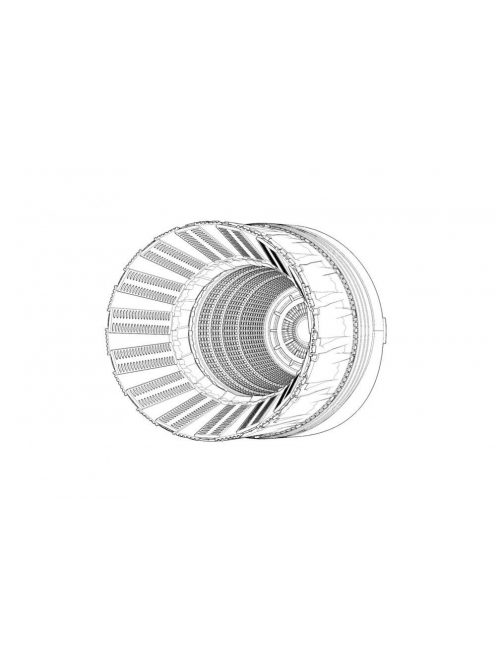 Brengun - F-16C-D block 42-52 P&W F100 engine nozzle (Tamiya)