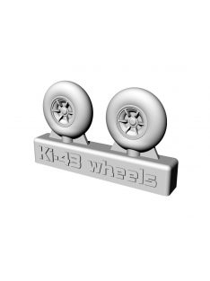 Brengun - 1/48 Ki-43 Wheels Resin wheels