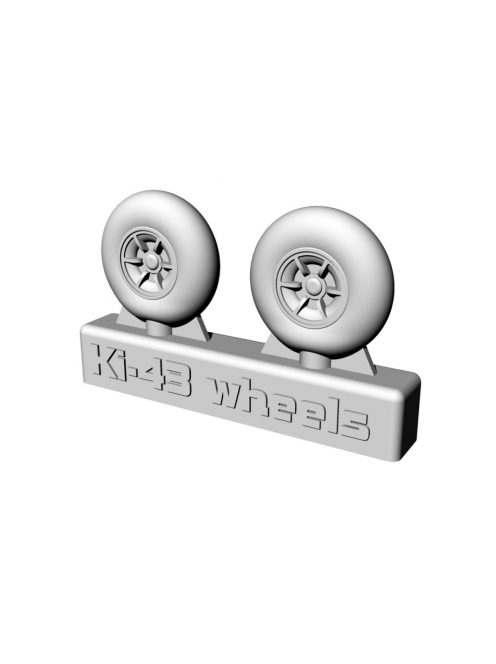 Brengun - 1/48 Ki-43 Wheels Resin wheels