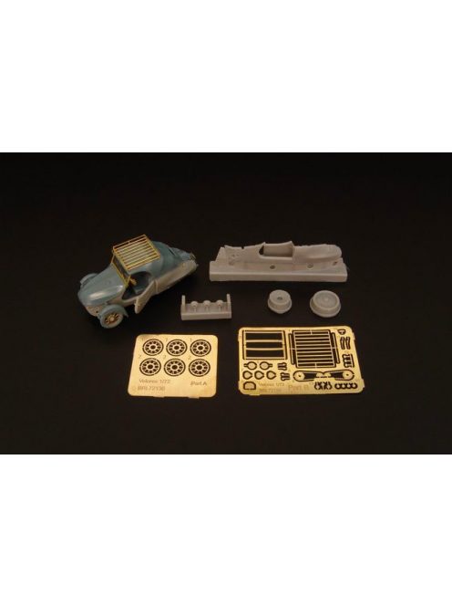 Brengun - 1/72 Velorex (Eduard kit) PE and resin set for Eduard kit