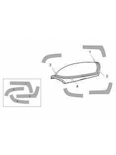   Brengun - 1/72 Extra EA-300L-330LC Canopy masks (Brengun kit) Canopy masks for Brengun kit