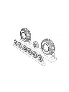 Brengun - DH 98 Mosquito wheels block thread